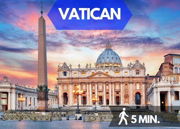 Mds Vatican Cozy Retreat Walk To Metro & Vatican דירה רומא