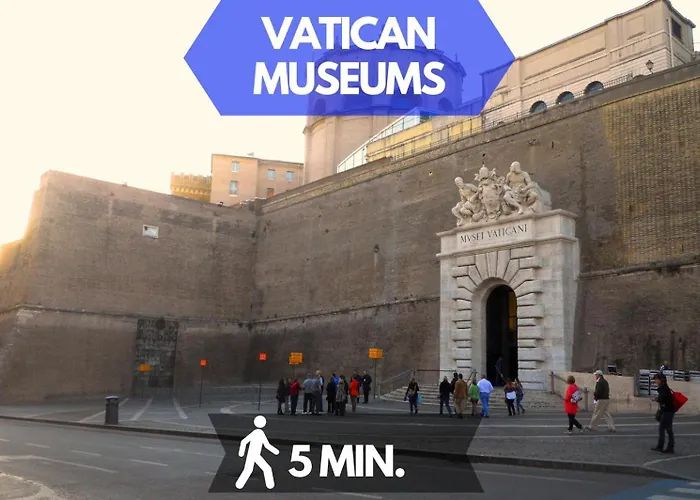 Mds Vatican Cozy Retreat Walk To Metro & Vatican דירה *